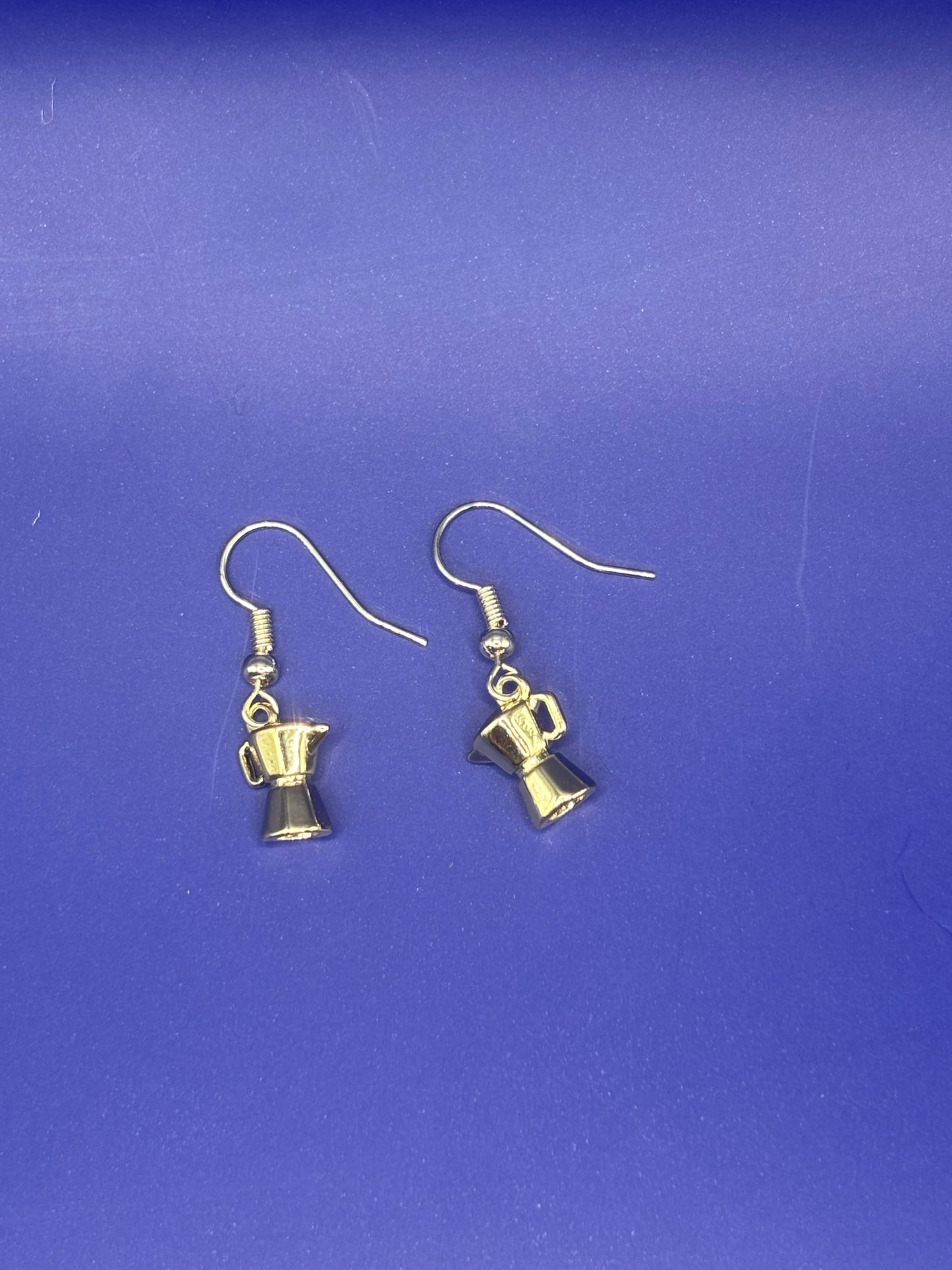 Greca (moka/coffee pot earrings)