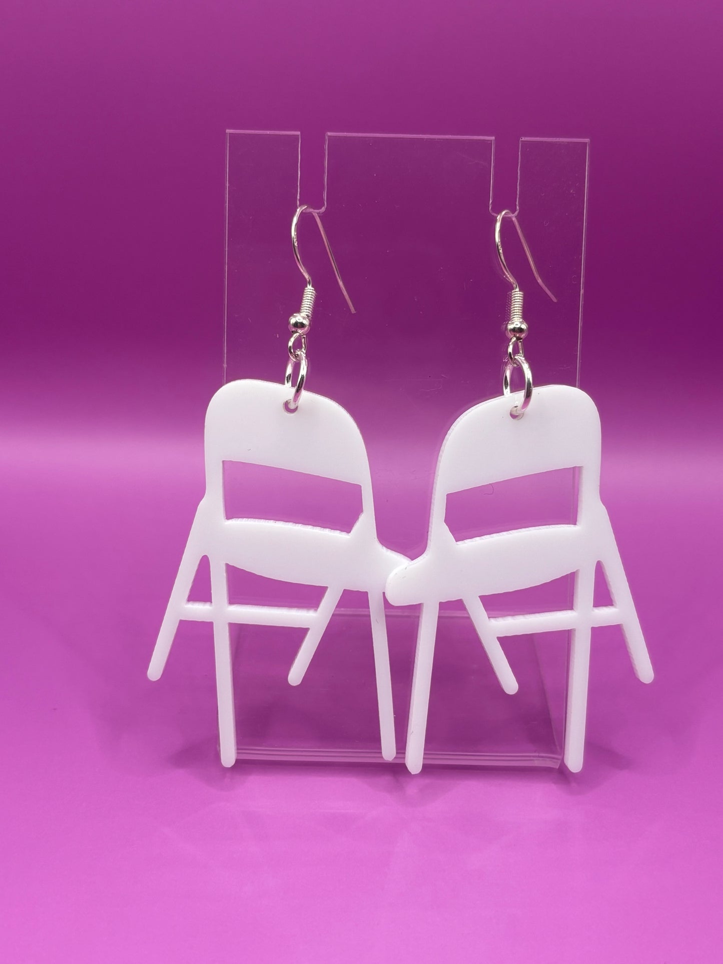 Folding Chair Earrings
