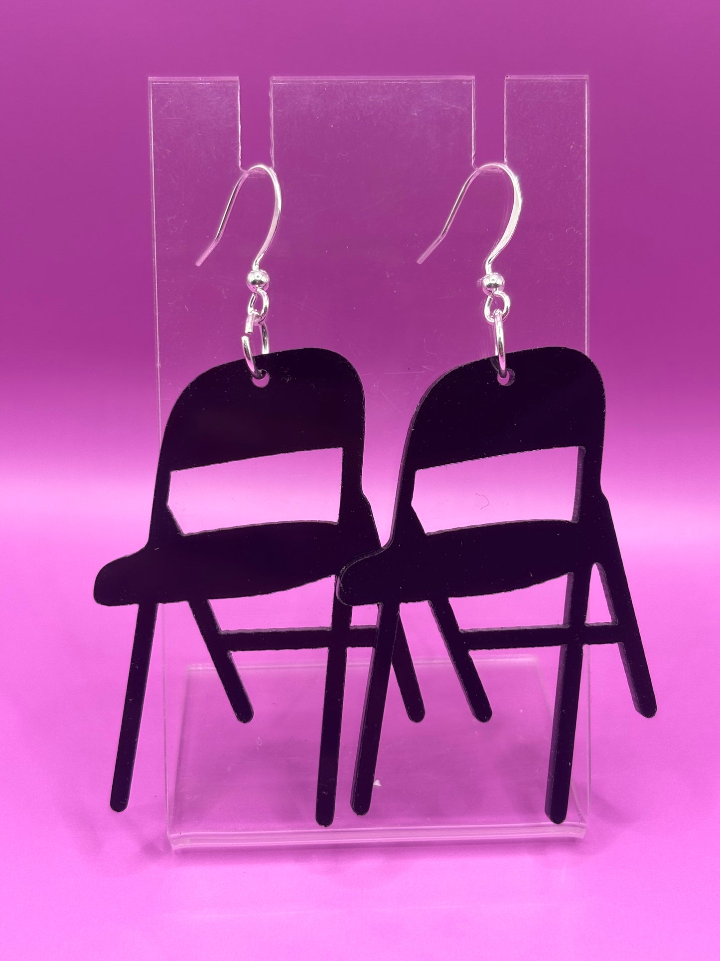 Folding Chair Earrings