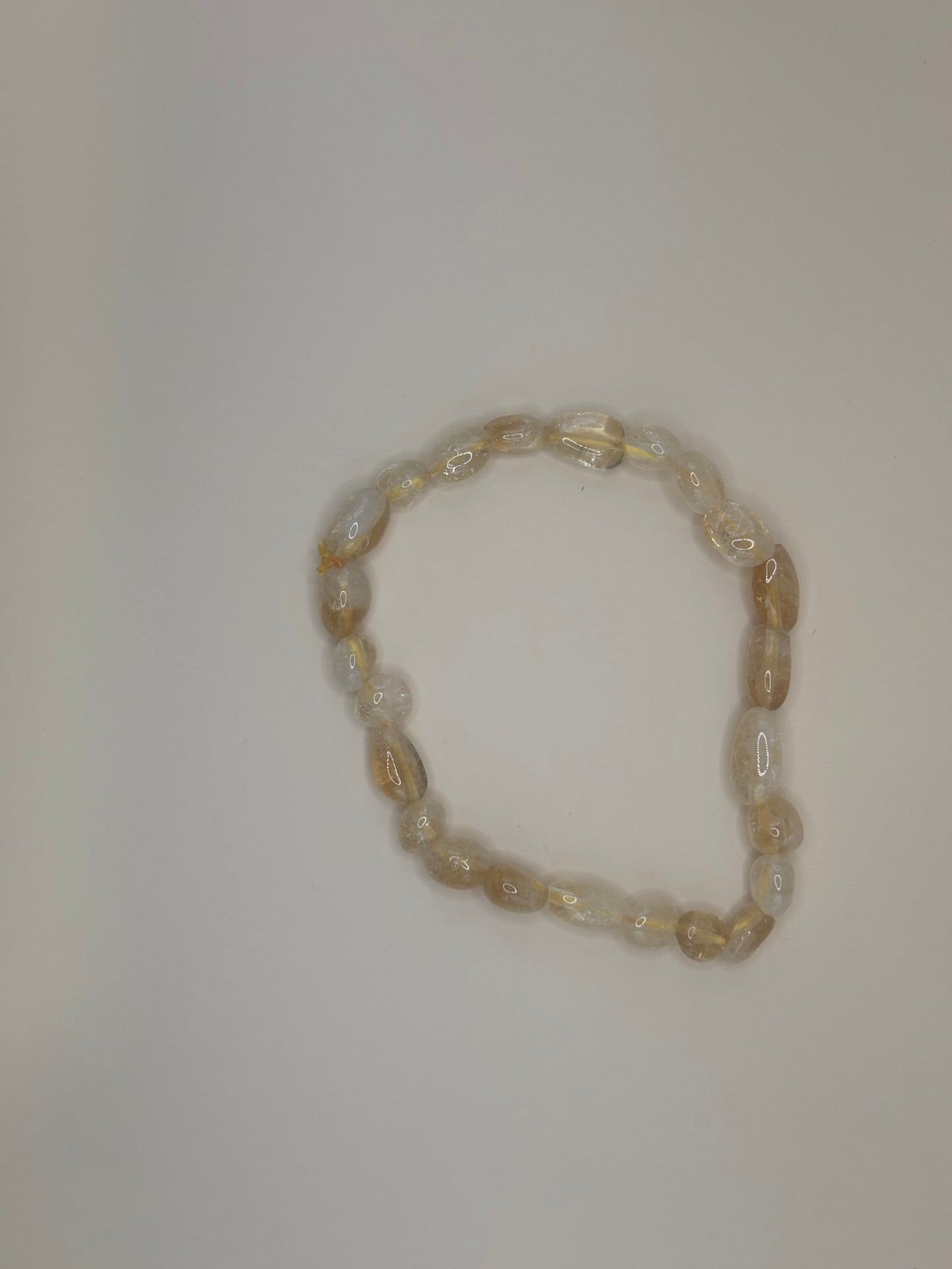 Citrine Nugget Energy Bracelet