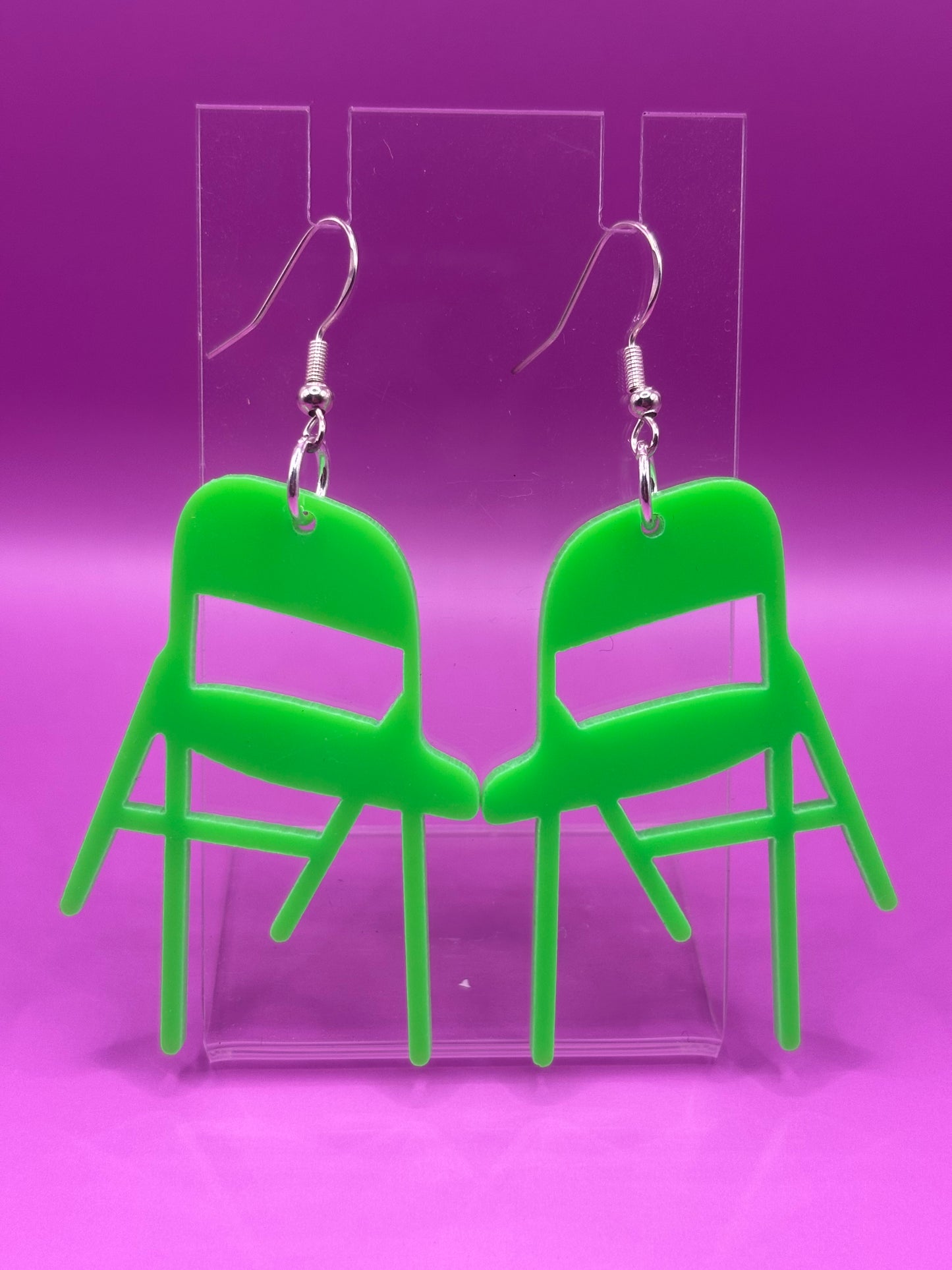 Folding Chair Earrings
