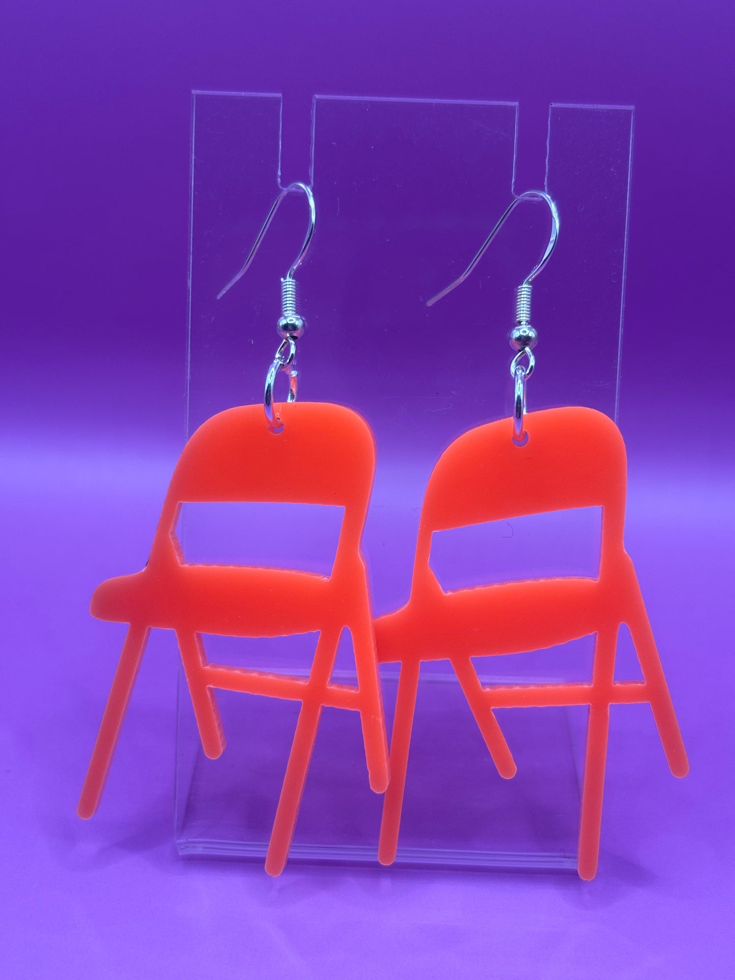 Folding Chair Earrings