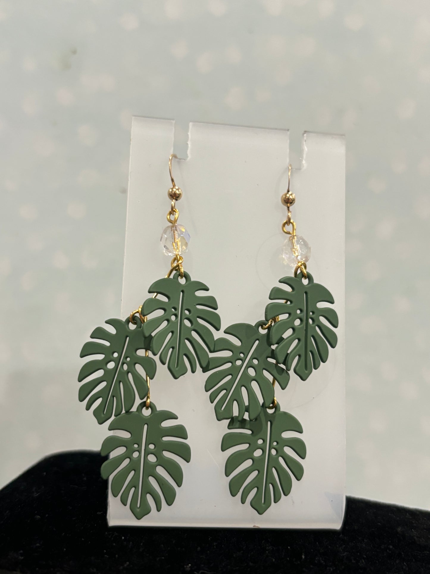 Monstera Leaf Dangles