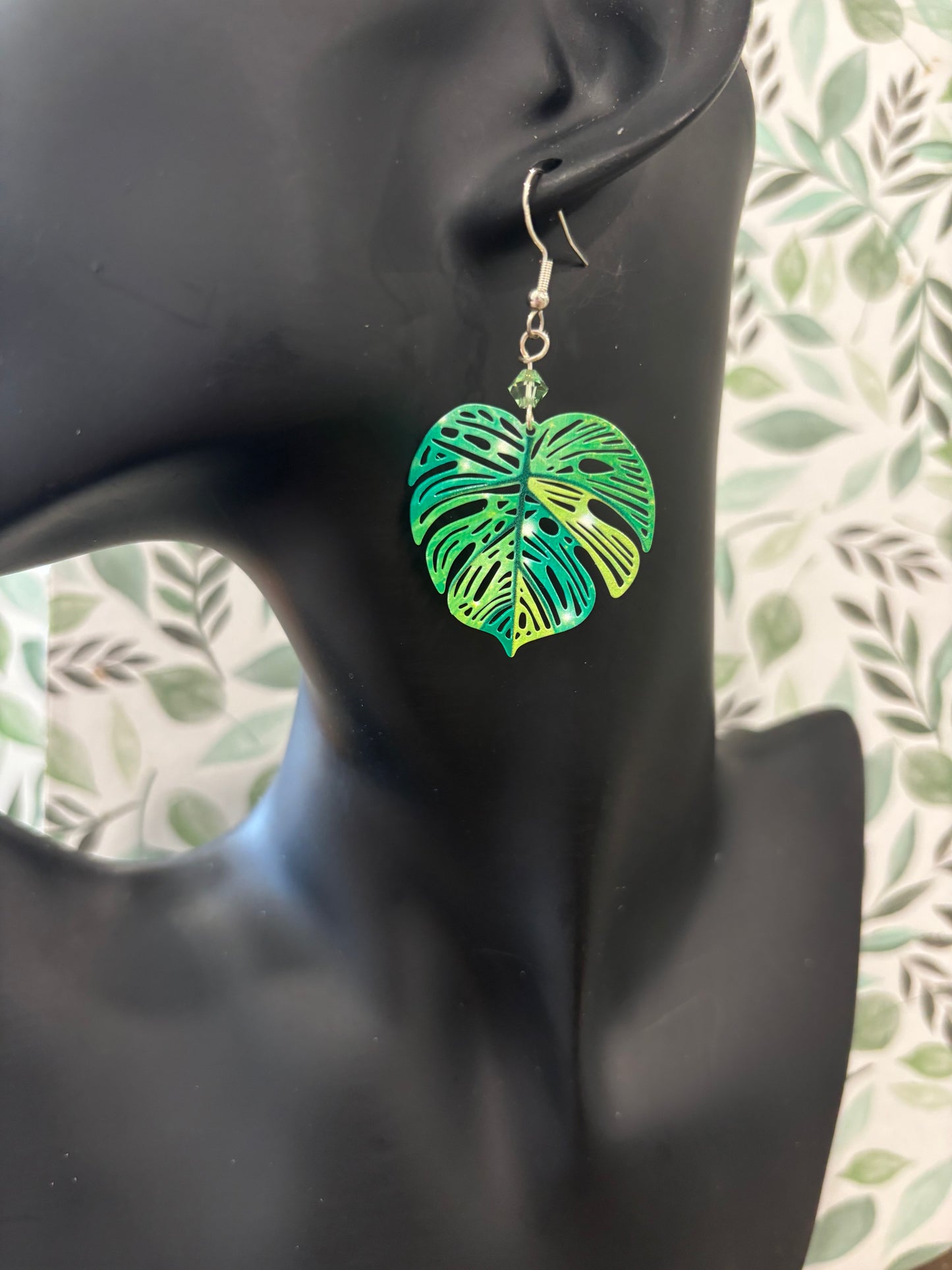 Colorful Monstera Leaf