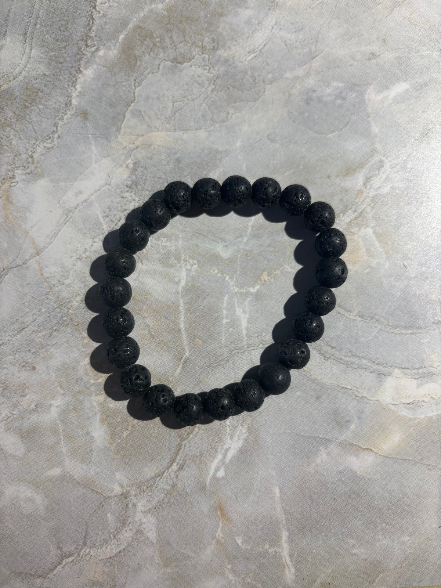 Lava Stone Energetic Bracelet