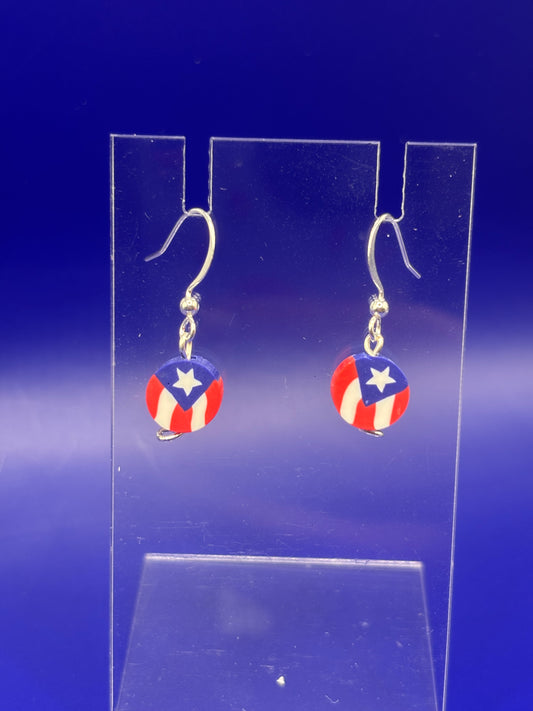 Puerto Rican flag (red, white & blue)