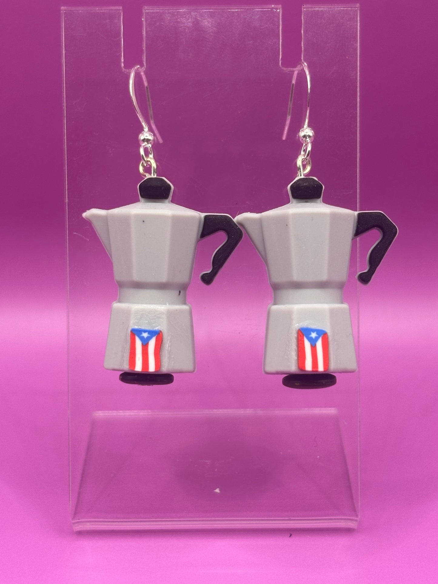 Greca (moka/coffee pot earrings)