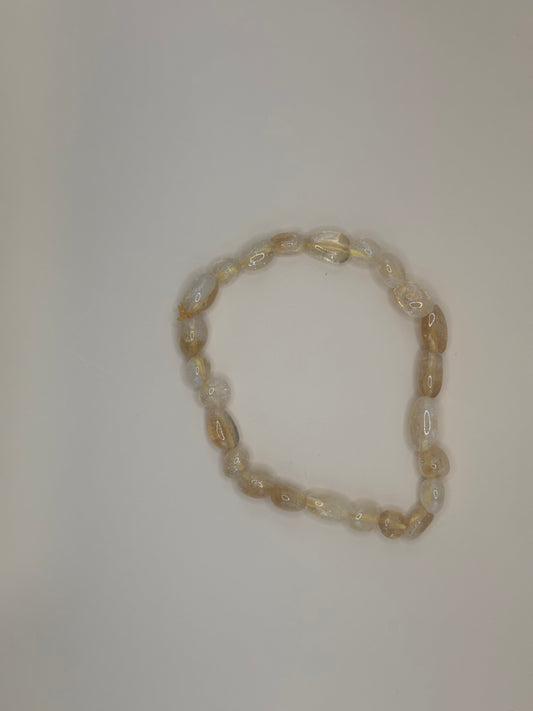 Citrine Nugget Energy Bracelet
