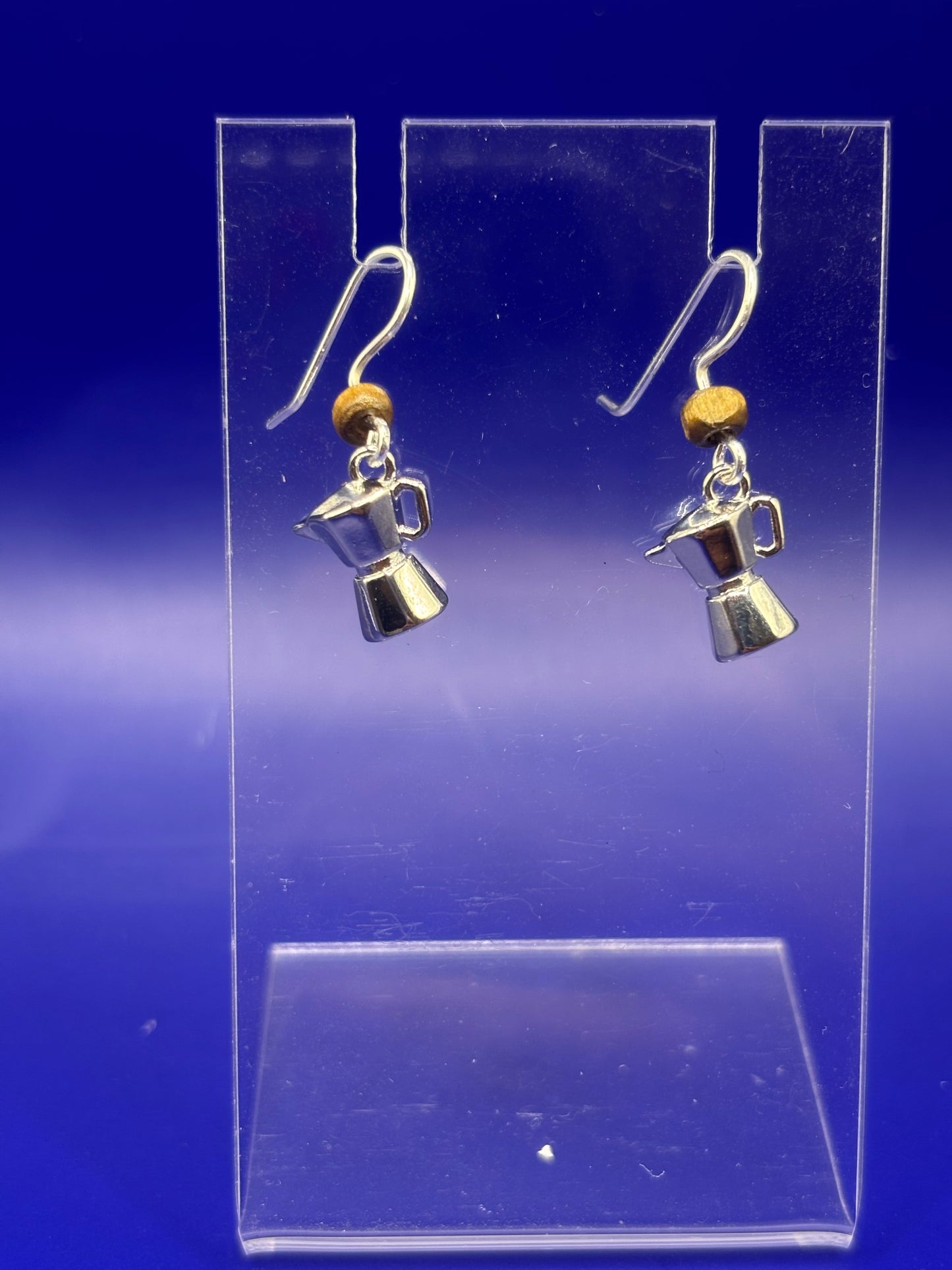 Greca (moka/coffee pot earrings)