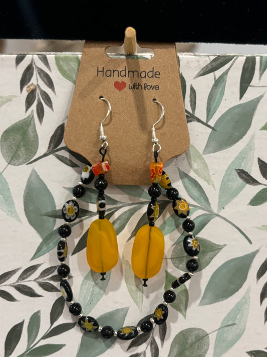 Sunflower Glass Set