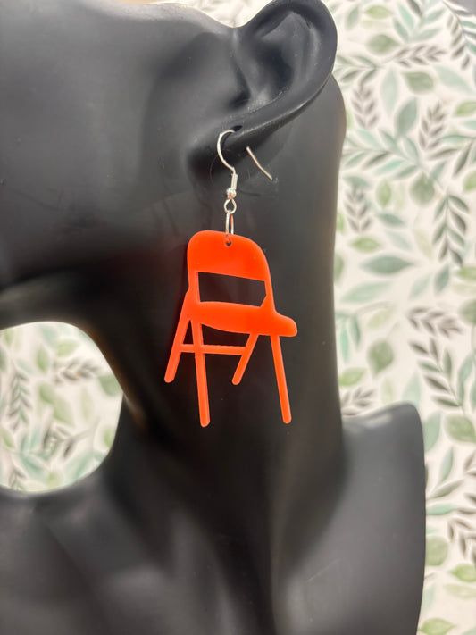 Folding Chair Earrings